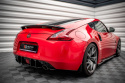 Nissan 370Z 2009-2012 Street Pro Bakre Diffuser Svart/Röd Maxton Design