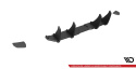 Nissan 370Z 2009-2012 Street Pro Bakre Diffuser Svart/Röd Maxton Design