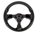NRG Pilota \'\'Racestyle\'\' 320mm Svart Sportratt