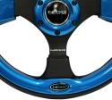 NRG Pilota \'\'Racestyle\'\' 320mm Svart/Blå Sportratt