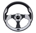 NRG Pilota \'\'Racestyle\'\' 320mm Svart/Silver NRG