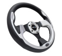 NRG Pilota \'\'Racestyle\'\' 320mm Svart/Silver NRG