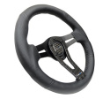 NRG Läderratt 320mm Svart/Kolfiber