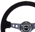 NRG Moccaratt med Svart Centrum 350mm (3\'\' Djup)