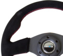 NRG Moccaratt med Röda sömmar 320mm