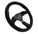 NRG Moccaratt med Svart Centrum 350mm (2.5\'\' Djup)