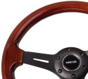 Classic Träratt 330mm 3-ekrad Mattsvart Centrum NRG