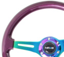 Träratt 350mm 3-ekrad Neo-Chrome Centrum Lila Ratt NRG
