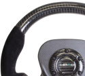 NRG Kolfiber-/Raceratt med Moccagrepp 320mm
