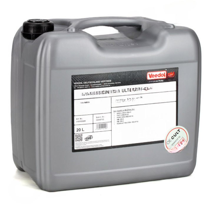 Porsche Olika Modeller 2005-2018 Motorolja 0W40 Sintron Ultra 20L Dunk OE-Cult Veedol i gruppen Välj bilmodell / Porsche / Macan 14+ / Reservdelar hos DDESIGN Scandinavia AB (OEC-P01486)