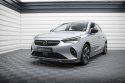 Opel Corsa F (MK6) 2019+ Frontläpp / Frontsplitter V.2 Maxton Design