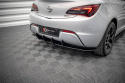 Opel Astra GTC OPC-Line J 2009-2020 Street Pro Bakre Diffuser Svart/Röd Maxton Design