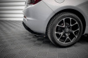 Opel Astra GTC OPC-Line J 2009-2020 Street Pro Bakre Diffuser + Flaps Röd + Blanka Flaps Maxton Design