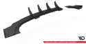 Opel Astra GTC OPC-Line J 2009-2020 Street Pro Bakre Diffuser + Flaps Röd + Blanka Flaps Maxton Design