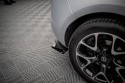 Opel Astra GTC OPC-Line J 2009-2020 Street Pro Bakre Diffuser + Flaps Svart/Röd + Blanka Flaps Maxton Design
