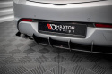 Opel Astra GTC OPC-Line J 2009-2020 Street Pro Bakre Diffuser + Flaps Svart/Röd + Blanka Flaps Maxton Design