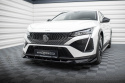 Peugeot 408 Mk1 2022+ Frontsplitter V.1 Maxton Design