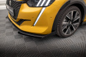 Peugeot 208 GT MK2 2019+ Add-On Splitters Maxton Design