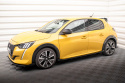 Peugeot 208 GT MK2 2019+ Add-On Splitters Maxton Design