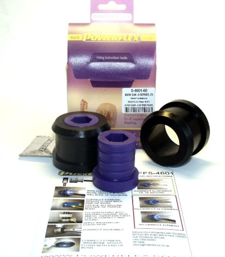 PF-PFF5-4601-60 PFF5-4601-60 Främre Wishbone-bussningar Bakre Powerflex