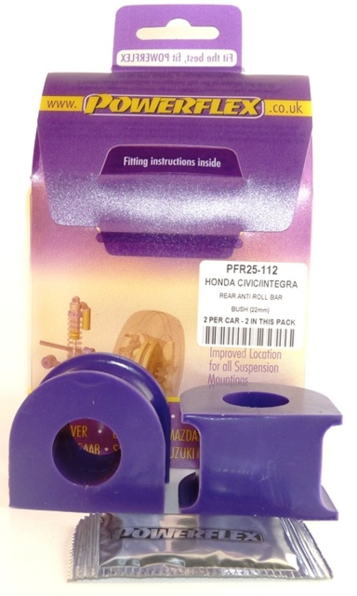 PF-PFR25-112 PFR25-112 Bakre Krängningshämmarbussningar 22mm Powerflex