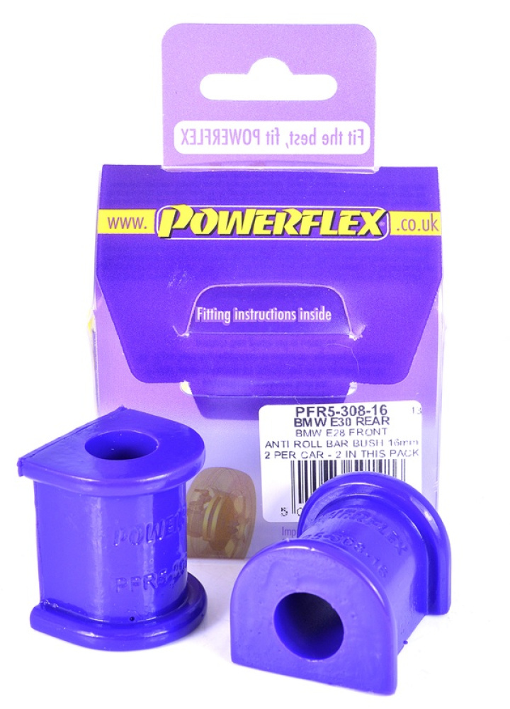 PF-PFR5-308-16 PFR5-308-16 Bakre Krängningshämmarbussningar 16mm Powerflex