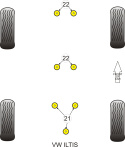 PFR85-1020KIT3 Diff.bussningar (Kit med 3st) Powerflex