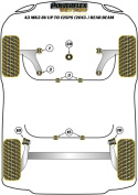 PFR85-810BLK Bussningar Bakvagnsbalk Black Series Powerflex