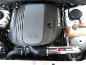 PF5061P-1655 Chrysler Magnum Hemi 5.7L V8 05-09 Polerat CAI Kalluftsintag Luftfilterkit Injen (2)