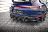 Porsche 911 Carrera Aero / S Aero 992 2019+ Bakre Splitter (Med Splitters) V.1 Maxton Design