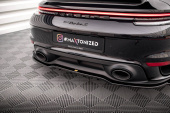 Porsche 911 Turbo S 992 2020+ Bakre Splitter (Med Splitters) V.1 Maxton Design