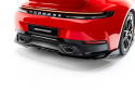 Porsche 911 Carrera Aero / S Aero 992 2019+ Bakre Splitter (Med Splitters) Maxton Design