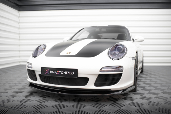 Porsche 911 Carrera 997.2 Facelift Model 2009-2011 Frontläpp / Frontsplitter Maxton Design i gruppen Välj bilmodell / Porsche / 997 04-12 / Styling hos DDESIGN Scandinavia AB (PO-911-997F-FD1G-FD1RG)