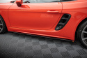 Porsche 718 Cayman 982c 2016+ Sidoextensions V.1 Maxton Design
