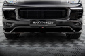 Porsche Cayenne Mk2 Facelift 2014-2018 Frontläpp / Frontsplitter V.1 Maxton Design