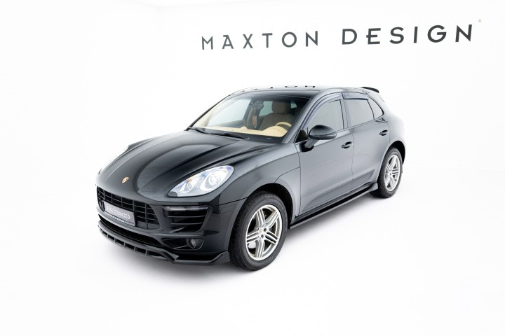 Porsche Macan Mk1 2014-2018 Frontläpp / Frontsplitter V.3 Maxton Design i gruppen Välj bilmodell / Porsche / Macan 14+ hos DDESIGN Scandinavia AB (PO-MA-1-FD3G-FD3RG)