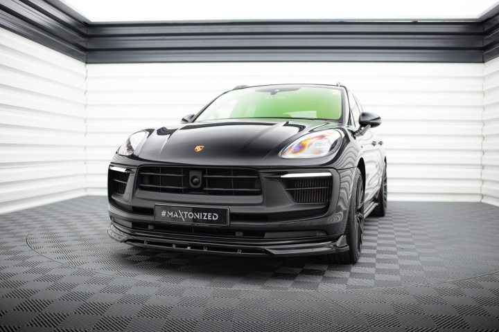 Porsche Macan GTS Mk1 Facelift 2 2021+ Frontsplitter V.1 Maxton Design i gruppen Välj bilmodell / Porsche / Macan 14+ hos DDESIGN Scandinavia AB (PO-MA-1F-GTS-FD1G-FD1RG)