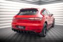 Porsche Macan GTS / Sport Design Mk1 Facelift 2018-2021 Bakre Sidoextensions V.2 Maxton Design