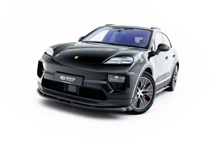 Porsche Macan EV Mk1 2024- Frontsplitter Maxton Design i gruppen Välj bilmodell / Porsche / Macan 14+ hos DDESIGN Scandinavia AB (PO-MA-EV-1-FD1G)