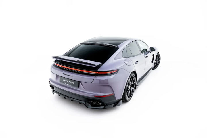 Porsche Panamera 4 / 4S E-Hybrid / 4 E-Hybrid 972 2024+ Vingextension V.1 Maxton Design i gruppen Välj bilmodell / Porsche / 972 Panamera 24+ hos DDESIGN Scandinavia AB (PO-PA-972-CAP1G)
