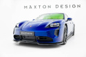 Porsche Taycan Turbo S Mk1 2019-2024 Frontsplitter / Frontläpp Maxton Design