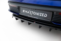 Porsche Taycan Turbo S Mk1 2019-2024 Bakre Splitter (Med Splitters) Maxton Design