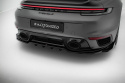 Porsche 911 Turbo S Sport Package 992 2019+ Bakre Splitter (Med Splitters) Maxton Design