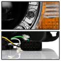 Audi A3 06-08 Strålkastare (Passar ej Xenon/HID-Modeller) - DRL - Svarta Spyder Auto