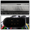 Audi A4 09-12 Strålkastare Projektor - Xenon/HID (Passar ej halogen) - DRL LED - Svarta Spyder Auto