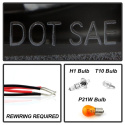 BMW E46 02-05 4DR Strålkastare Projektor 1PC - LED Halo - Svarta Spyder Auto