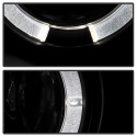 BMW E46 02-05 4DR Strålkastare Projektor 1PC - LED Halo - Svarta Spyder Auto