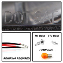 BMW E46 02-05 4DR Strålkastare Projektor 1PC - LED Halo - Krom Spyder Auto