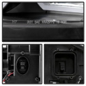 BMW E90 / E91 3-Serie 09-12 Strålkastare Projektor - LED Halo (Endast modeller med Xenon och AFS) - Svarta Spyder Auto