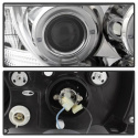 BMW Z3 96-02 Strålkastare Projektor - LED Halo - Krom Spyder Auto